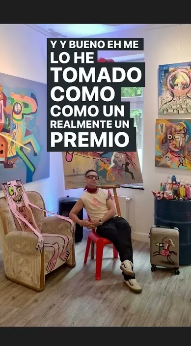 Entrevista Entrevista – street art in Barcelona: scene from the Art Is Trash video by Francisco de Pájaro