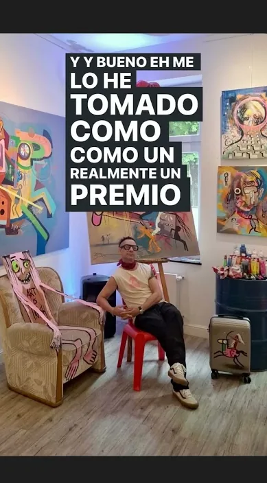 Entrevista – street art in Barcelona: scene from the Art Is Trash video by Francisco de Pájaro
